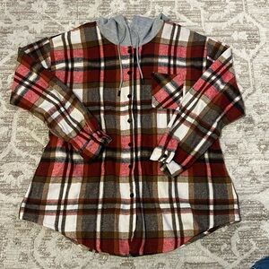 Hooded Flannel